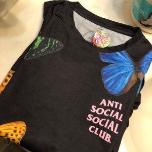 2X anti social social club tee shirt